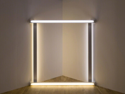 Dan Flavin. Courtesy of Mana Contemporary