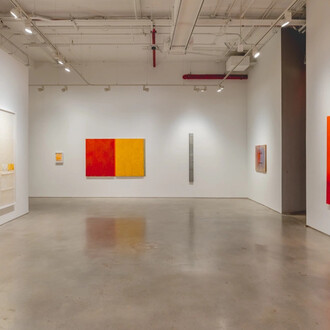 Sergio Sister e Karin Lambrecht, Color clímax, vista da exposição. Cortesia da Galeria Nara Roesler