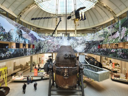 Materialwelte, ausstellungsansicht. Mit freundlicher genehmigung des Technischen Museums Wien