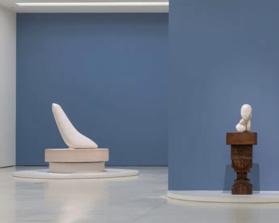 Installation view: Guggenheim Collection: Brancusi. Photo: David Heald