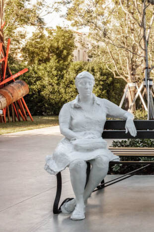 George Segal. Courtesy of ICA