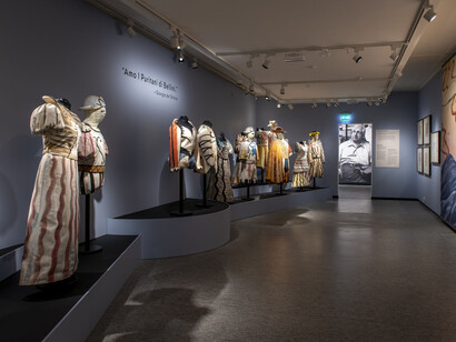 De Chirico and the theatre, exhibition view. Courtesy of Serlachius Museum