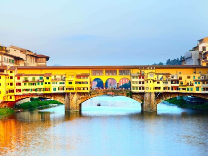 Ponte Vecchio (Old Bridge) in Florence, Italy