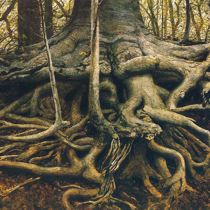 Jamie Wyeth, *Roots*, 1971