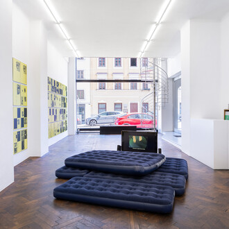 Jieun Lim and Willem Oorebeek, Beyond certainty, exhibition view. Courtesy of Galerie Hubert Winter