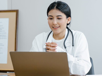 In the realm of telemedicine, doctors seamlessly connect with patients via computers, conducting thorough examinations and delivering high-quality healthcare through the convenience of virtual consultations