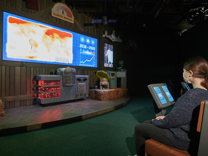 Jockey club environmental conservation gallery, exhibition view. Courtesy of Hong Kong Science Museum