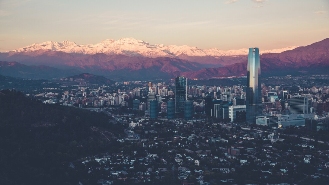 Santiago de Chile, una de las grandes urbes de Latinoamérica