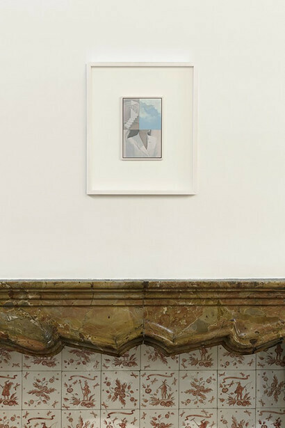 Giovanni De Lazzari, Senza titolo, 2009, cardboard, print on paper, Fondazione Adolfo Pini 2019, credit by Andrea Rossetti
