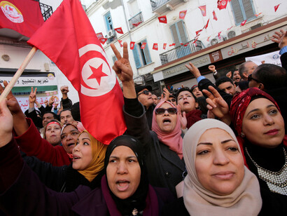 Mujeres protestan en Turquía