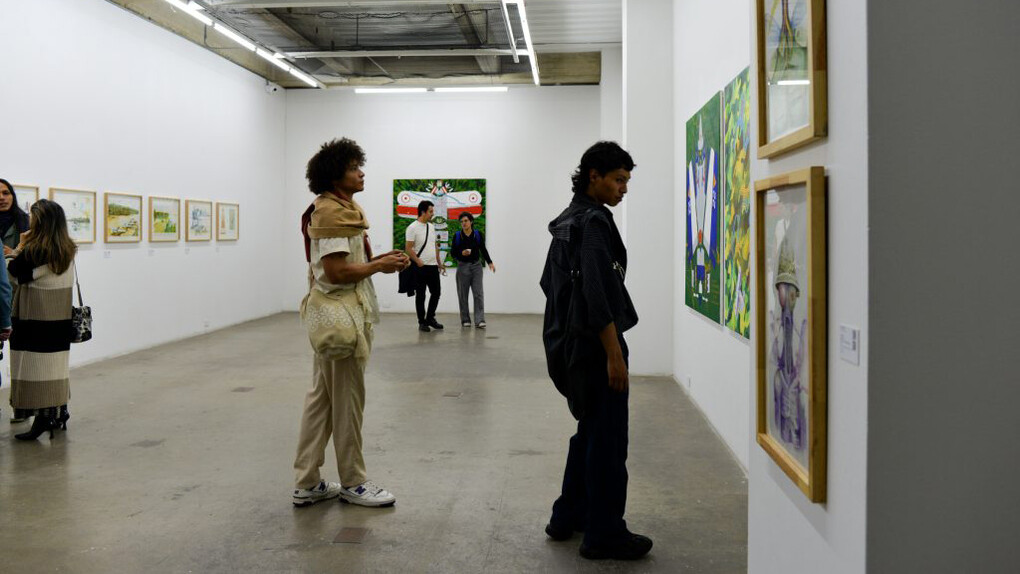 Javier Murillo Tulande, Geometric treatises, exhibition view. Courtesy of El Dorado Space