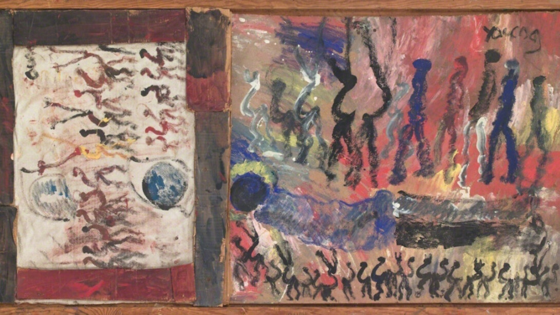 Purvis Young. Courtesy of James Fuentes Gallery