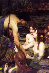 Waterhouse, John William, Hylas e as ninfas de 1896