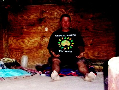 Pierre durante una experiencia de exploración personal