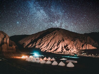 The countless stars that populate the mind at night