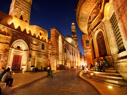 Egipto. Calles del centro de El Cairo
