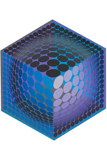Victor Vasarely, Empedocle (detail), 1979. Mit freundlicher genehmigung der Albertina