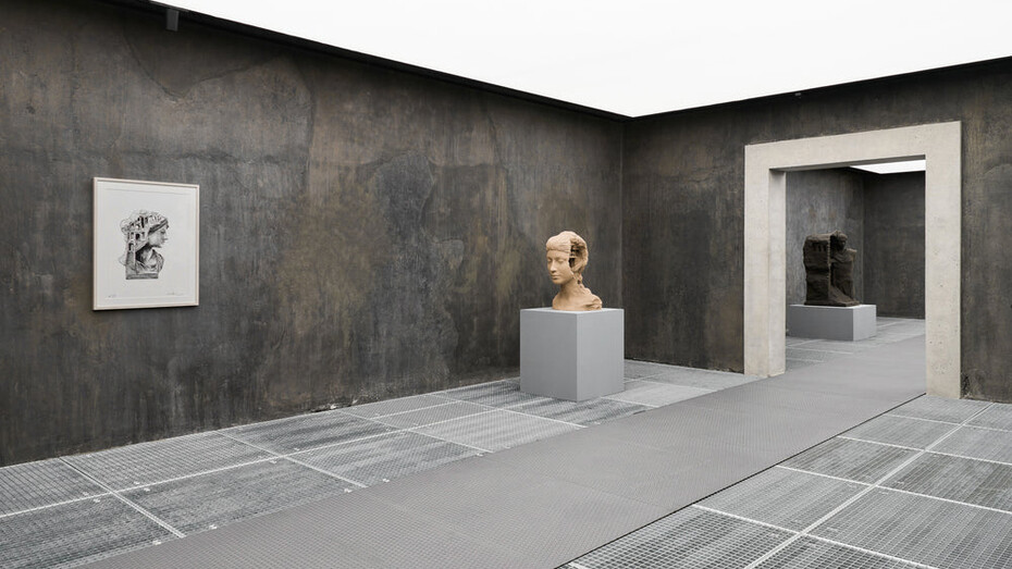 Daniel Arsham, Memory index, ausstellungsansicht. Mit freundlicher genehmigung von König Bergson