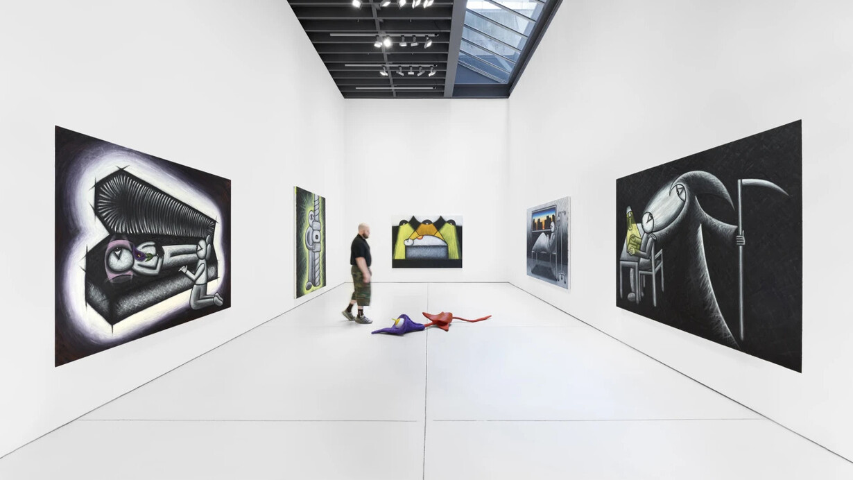 Hein Koh, Hope springs eternal, exhibition view. Courtesy of Anton Kern Gallery
