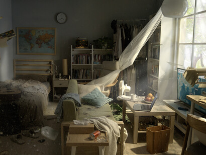 Yuan Goang-Ming, Everyday war (still), 2024. Courtesy of Taipei Fine Arts Museum