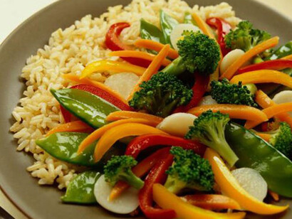Arroz con verduras