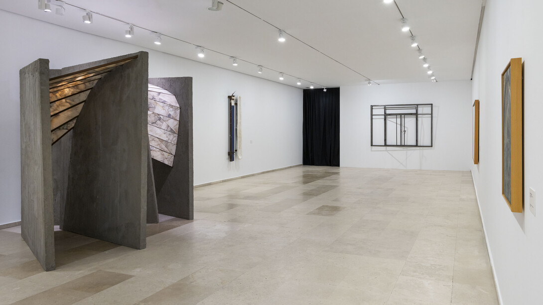 Varios artistas, Es solo una sensación, vista de exhibición. Cortesía del Museo Patio Herreriano