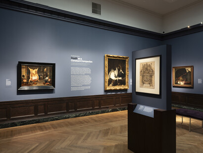 Curated by teens. Death as a constant companion, exhibition view. Courtesy of Museum of Fine Arts Boston