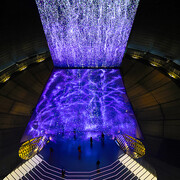 Planet ocean, exhibition view. Courtesy of The Gasometer