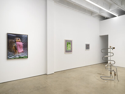 François Ghebaly, darling, your head’s not right, 2023, curated by Danica Lundy, installation view, photo by Dario Lasagni. Courtesy of François Ghebaly, NY