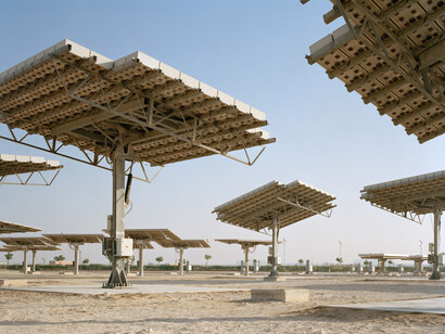 Masdar City, the world's first carbon-neutral, zero-waste city, Foster + Partners. Photography by Eteienne Malapert, 2014. © Etienne Malapert, The city of Possibilities, Ecal
