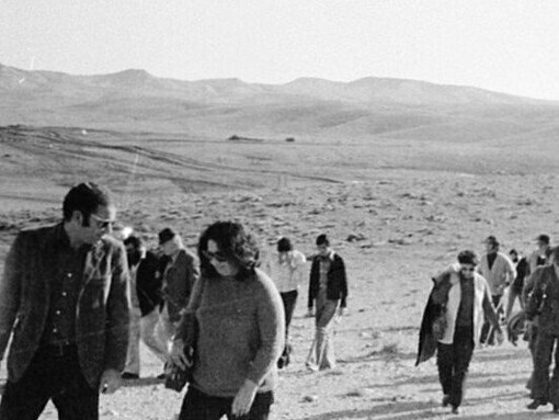Early construction of Israeli settlements in the occupied West Bank, part of a decades-long expansion that violates international law