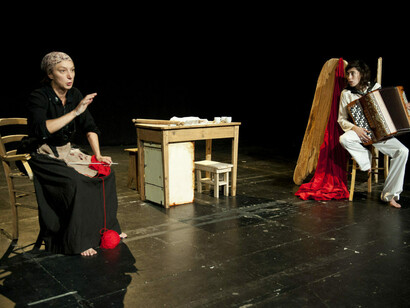 Arianna Scommegna in "Mater Strangosciàs" 