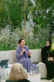 Lideranças políticas em discurso na COP28 realizada no mês de dezembro em Dubai, 2023