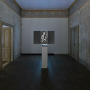 Ralf Hütter, Kraftwerk. The man machine, exhibition view. Courtesy of Indipendenza Gallery