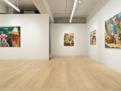 Yukari Nishi, In the meantime, exhibition view. Courtesy of WKM Gallery