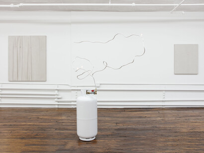 Installation view of Maximilian Schubert
“
Doubles” at Off Paradise.
Photo by Guillaume Ziccarelli. Courtesy Off
Paradise.