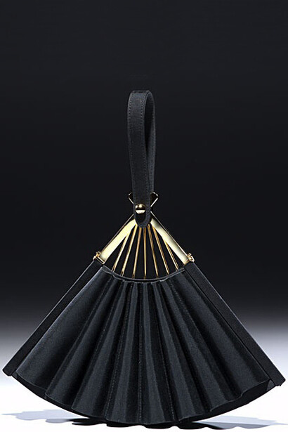 1980's Karl Lagerfeld Fan Bag