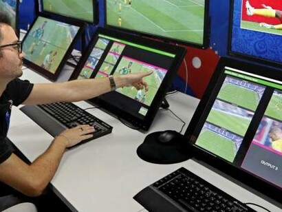La sala del VAR en Rusia 2018