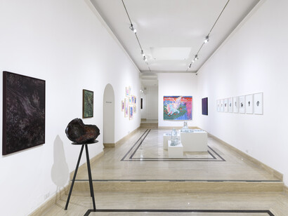 Embryonic Journey, Richard Saltoun Gallery Rome, 2025 Italy. Courtesy of Richard Saltoun Gallery London, Rome and New York