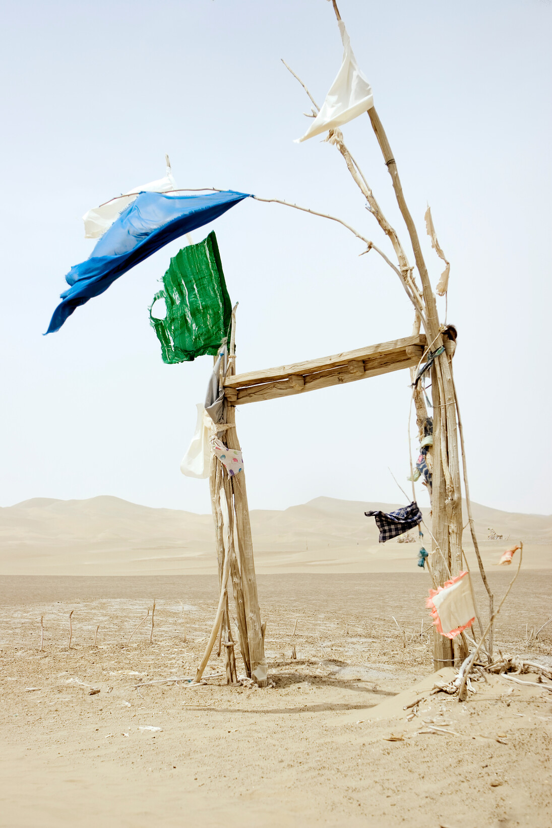 Lisa Ross, Unrevealed, Site 1 (Gate of Passage), 2006, Archival pigments on cotton paper, 42 x 48 inches, Edition 2/5