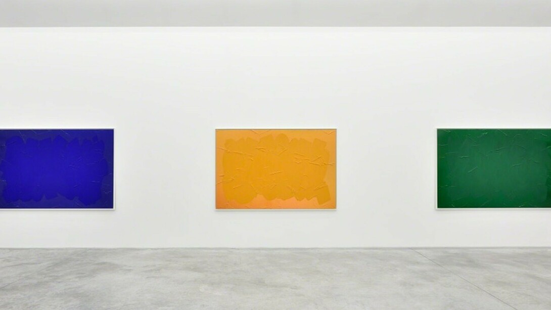 A cappella, Exhibition view. Courtesy of Almine Rech