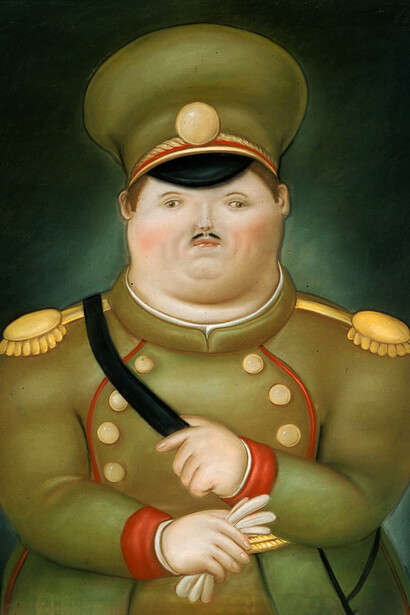 Fernando Botero, Capitán (1969)