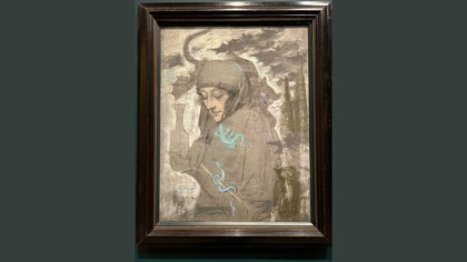 Lucien Lévy-Durhmer - "La sorcière", 1987