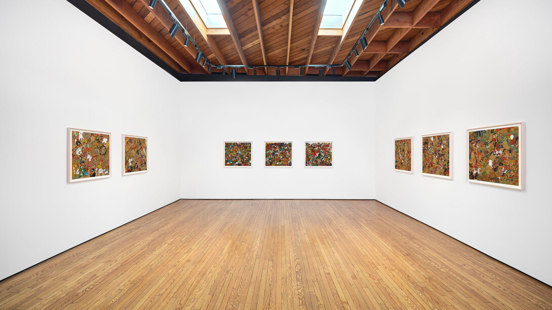 Yuichiro Ukai, exhibition view. Courtesy of Parker Gallery