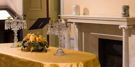 Dining room. Courtesy of Puccini Museum
