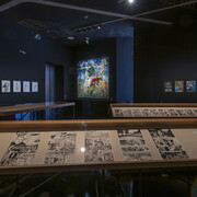 Andrea Pazienza, Non sempre si muore, veduta della mostra. Cortesia di Maxxi