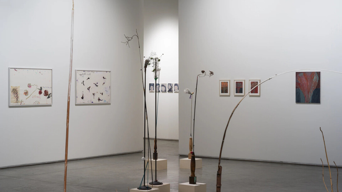 Various artists, Improvisations, exhibition view. Courtesy of Gallery Isabelle Van Den Eynde