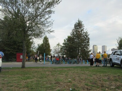 Protesters gather under the banner “No Kings,” calling for accountability and democratic norms
