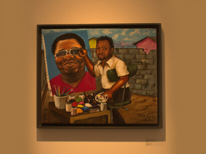 Moke fils peint Moke père (2008)