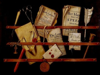 Trompe-l'œil por Evert Collier